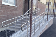 Перила и ограждения из нержавеющей стали. "Перила26" - 