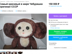 «Самого красивого в мире» Чебурашку за 150 тысяч рублей продают в Ставрополе 