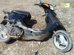 Двое школьников на КМВ попали в аварию на скутере