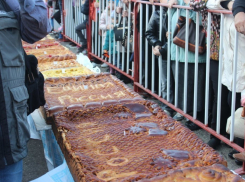 Георгиевский пирог попадет в книгу рекордов из-за своего веса