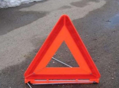 «Фольксваген» повис на дереве в Шпаковском районе