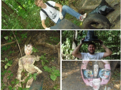 «Резиновая женщина, кинескоп и маска Дарта Вейдера»: самые необычные находки в лесах Ставрополья 