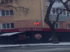 Аномальную для января жару в 85 градусов зафиксировало табло термометра в Ставрополе