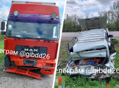В ДТП с грузовиком под Минводами погибли две пожилые женщины