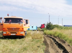 Вода в село Надежда подается по новому сегменту водовода