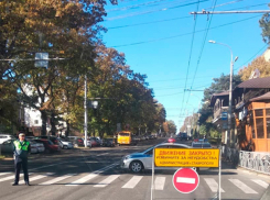 Центр Ставрополя перекрыт для транспорта