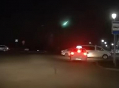 Видео падения метеора на Ставрополье опубликовано в сети