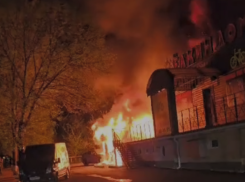 Стали известны подробности ночного пожара у магазина «Елкин дом» в Ставрополе