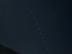 Шлейф спутников Starlink снова наблюдали над Ставропольем и Кавминводами