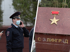 Полиция занялась вандалами, испортившими мемориал героям Сталинграда в Пятигорске