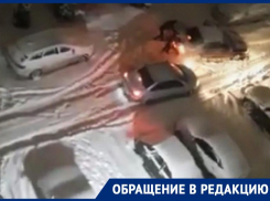 Жители «Перспективного» не могут выехать со двора из-за бездействия управляйки