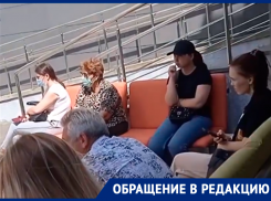 Пациенты многопрофильного центра Ставрополя с подозрением на ковид ждали очереди под пылевой бурей