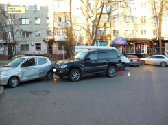 В Минеральных Водах виновницу ДТП отвезли в больницу с травмами головы