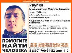 На Ставрополье ищут 18-летнего парня