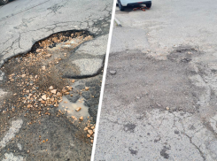 Глубокую яму на юге Ставрополя засыпали после публикации «Блокнота»