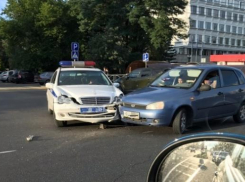 В Ставрополе произошла авария с участием сотрудников ДПС