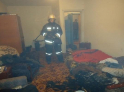 При пожаре в кисловодской многоэтажке пострадали люди