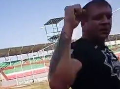 Александр Емельяненко передал привет Ставрополю из Чечни