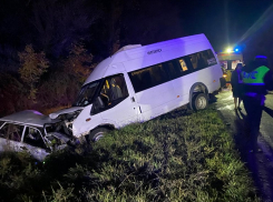 В Благодарненском округе в ДТП с участием маршрутки погиб водитель легковушки