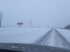 Снегом замело трассу Ставрополь-Невинномысск