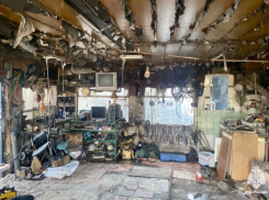 Двое мужчин пострадали при пожаре в поселке Свободы на Ставрополье 