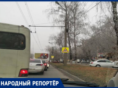 ​​Утренние пробки на юге Ставрополя допекли местных жителей