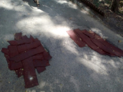 «Разработками из Сколково» назвали горожане оригинальный дорожный ремонт в центре Ставрополя