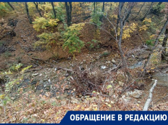 Угроза обрушения из-за размытого берега обеспокоила жителей Ставрополя