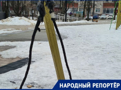 Состояние качелей для детей в центре Ставрополя обеспокоило горожан 