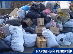 Свалка на улице и бездействие «Эко-сити» возмутили жительницу Ставрополя
