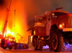 Административное здание горело на рынке Пятигорска