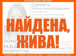 Бесследно пропавшую 14-летнюю девочку ищут в Ессентуках