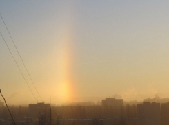 В небе Ставрополя за неделю до Нового года появилась радуга