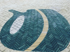 «Курортная кружка» появилась на лестнице из травертина в Железноводске