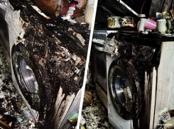 Стирка обернулась пожаром и травмами ребенка в Ессентуках