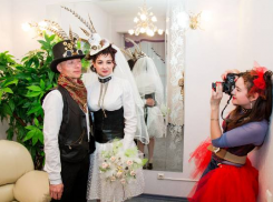 На Ставрополье молодожены сыграли свадьбу в стиле «Стимпанк»