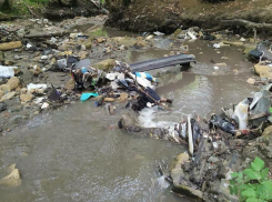 В Ставрополе вычистили от мусора Члинский лес, а про реку Чла забыли