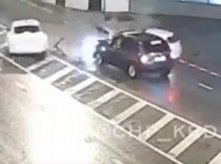 Появилось видео серьёзной аварии с участием ставропольца в Сочи 