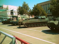 Танки в центре Ставрополя напугали местных жителей