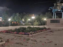 В Буденновске вандалы испортили новые клумбы