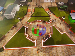 В Ставрополе на пересечении улиц Лермонтова и Ломоносова почти за 9 миллионов благоустроят сквер