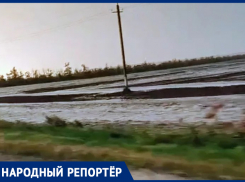 «Фигачит просто знатно»: жители станицы Александрийской поделились жуткими кадрами наводнения