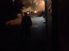 На перекрестке Пушкина-Тельмана машина загорелась в результате ДТП