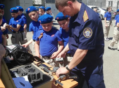 На Ставрополье юнармейцы узнали о работе следователя