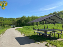 В Ставрополе демонтируют незаконные беседки у Елагина пруда