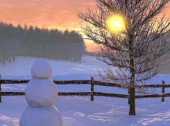 Первое февральское солнце растопит всех ставропольских снеговиков