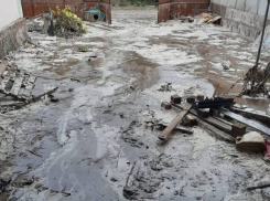 Село Прасковея на Ставрополье затопило после дождя