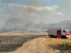 Пожар площадью 80 тысяч квадратных метров зафиксировали в Предгорном округе 