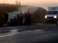 4 человека пострадали в страшной аварии на выезде из Ставрополя, - очевидцы