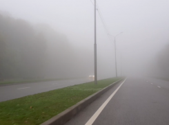 Густой туман опустился на Ставропольский край